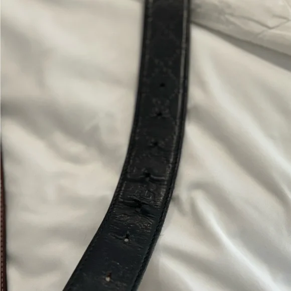 Gucci Black Leather Belt - Picture 6 of 6